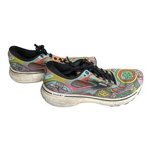 Brooks Women's Ghost 15 1203801B058 Running Shoes Pride Size 8 - Fair Condition